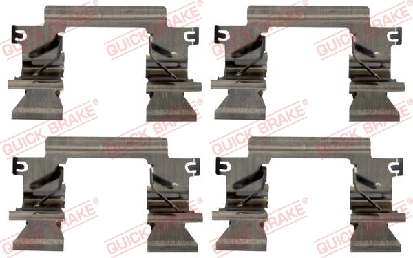 Accessory Kit, disc brake pad 109-1862