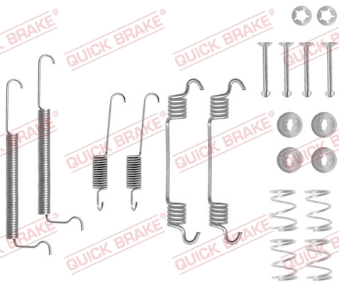 Accessory Kit, brake shoes 105-0709