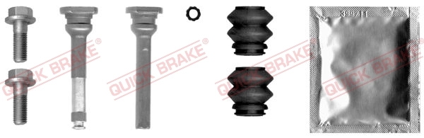 Guide Sleeve Kit, brake caliper 113-1374X