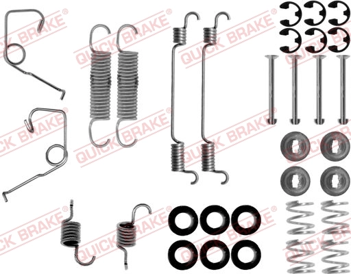 Accessory Kit, brake shoes 105-0705