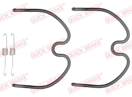 Accessory Kit, brake shoes 105-0872