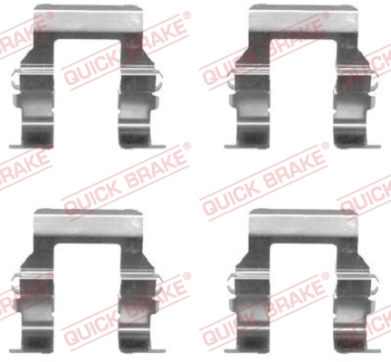 Accessory Kit, disc brake pad 109-1279