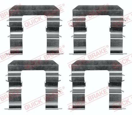 Accessory Kit, disc brake pad 109-1735