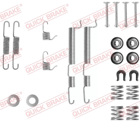 Accessory Kit, brake shoes 105-0765