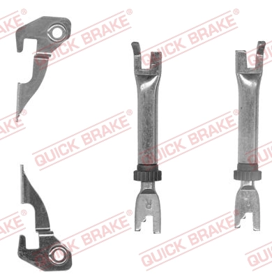 Adjuster Set, drum brake 107 53 001