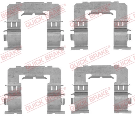 Accessory Kit, disc brake pad 109-1742