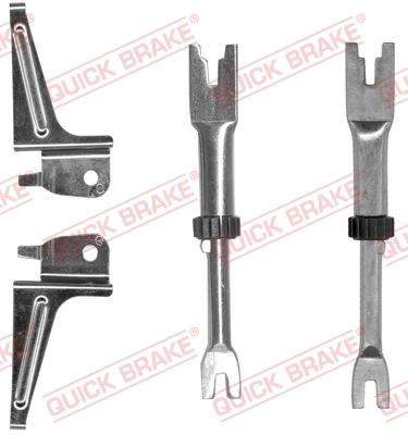 Adjuster Set, drum brake 102 53 006