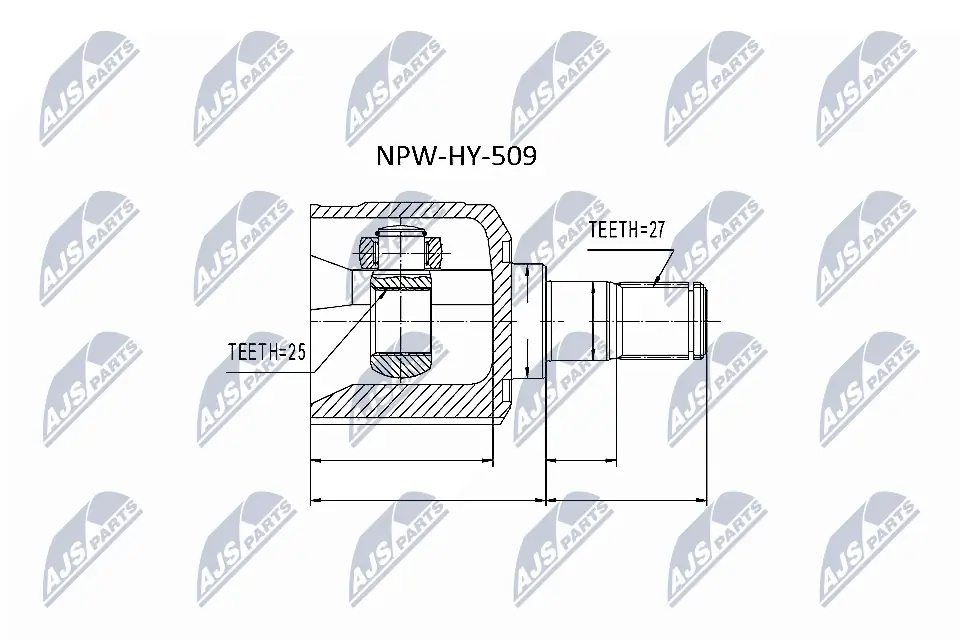 Joint Kit, drive shaft NPW-HY-509