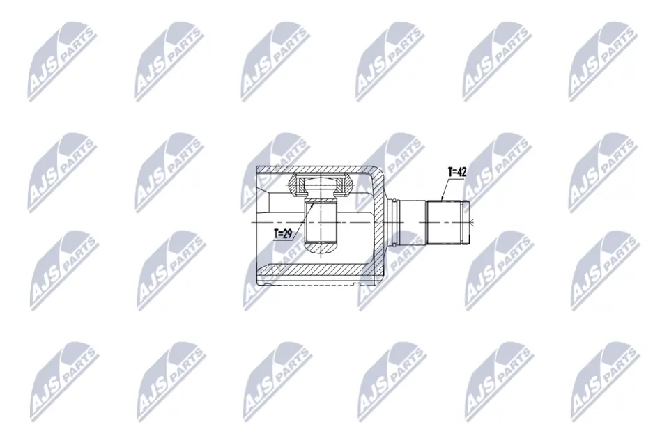 Joint Kit, drive shaft NPW-VW-090