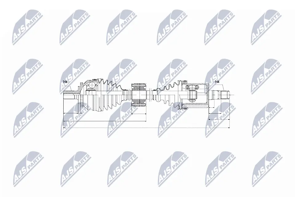 Drive Shaft NPW-VV-043