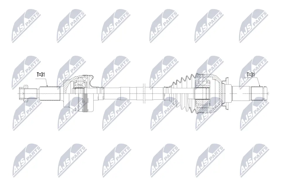 Drive Shaft NPW-LR-060