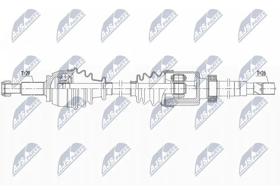Drive Shaft NPW-RE-160