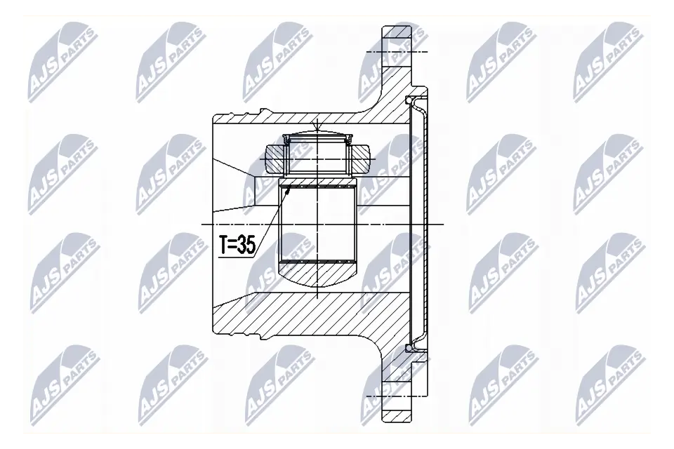 Joint Kit, drive shaft NPW-CH-073