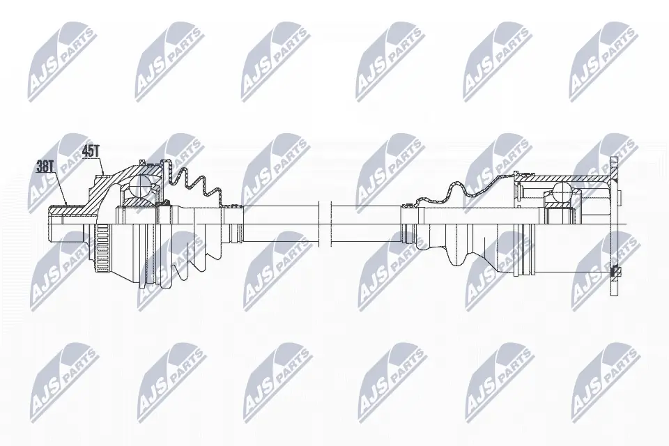 Drive Shaft NPW-AU-015
