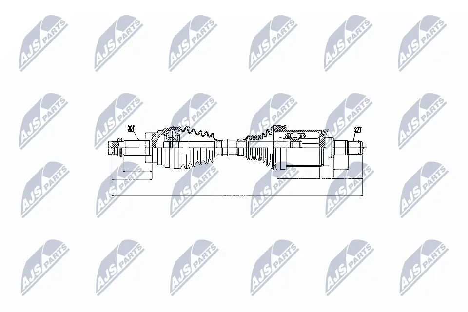 Drive Shaft NPW-BM-015