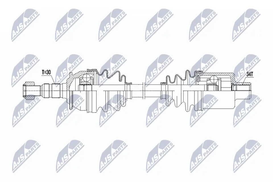 Drive Shaft NPW-PL-150