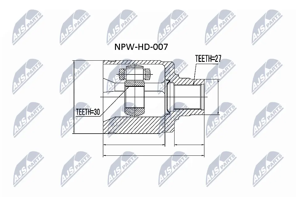 Joint Kit, drive shaft NPW-HD-007