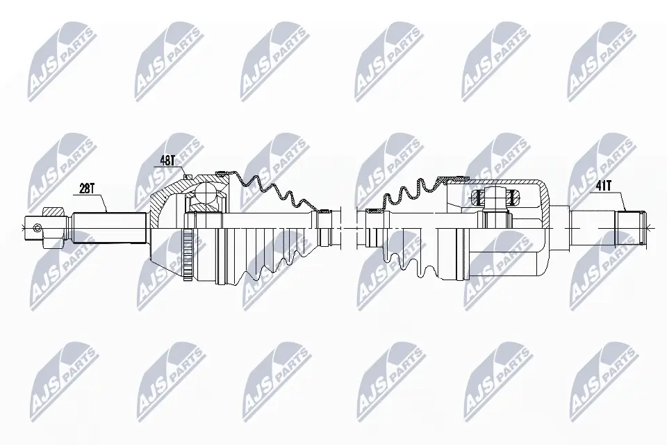 Drive Shaft NPW-FR-062