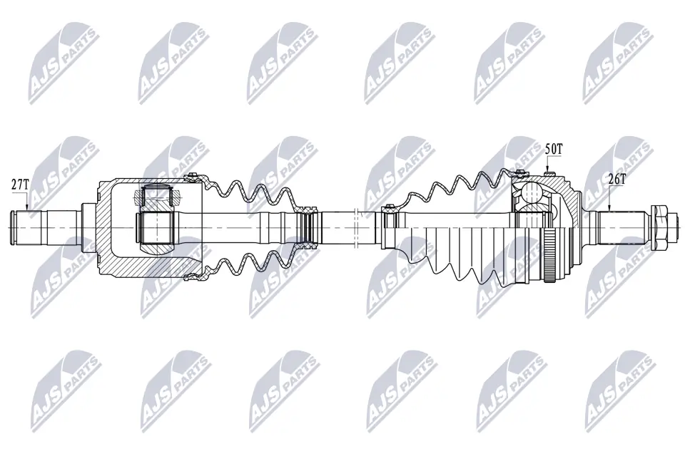 Drive Shaft NPW-HD-108