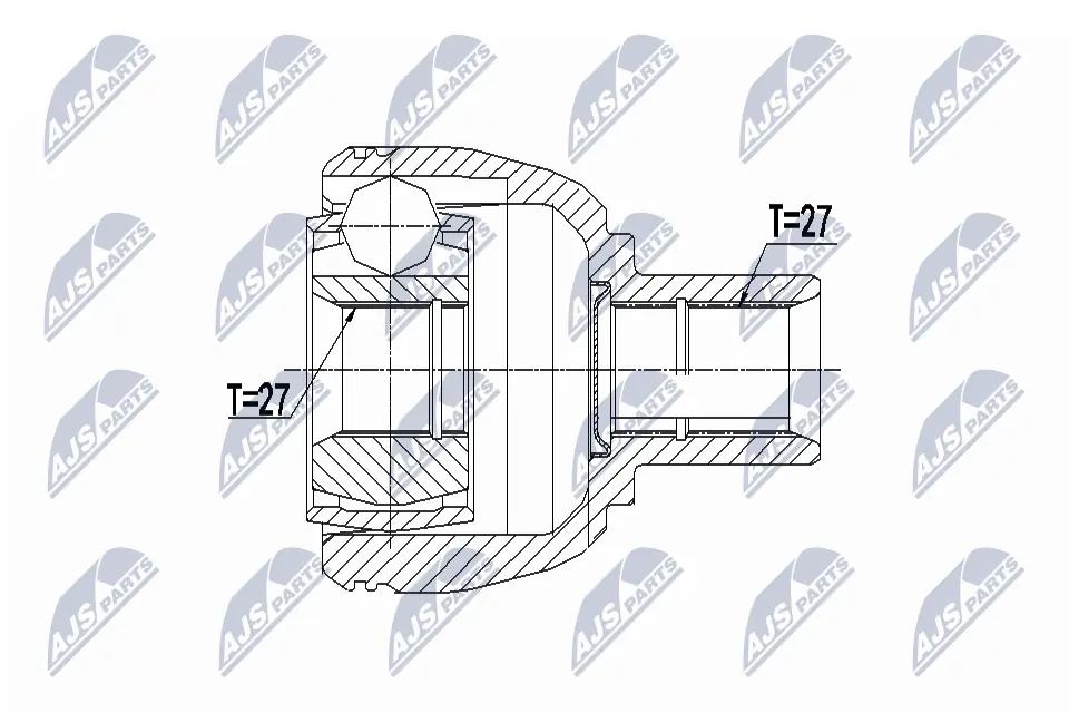 Joint Kit, drive shaft NPW-ME-080
