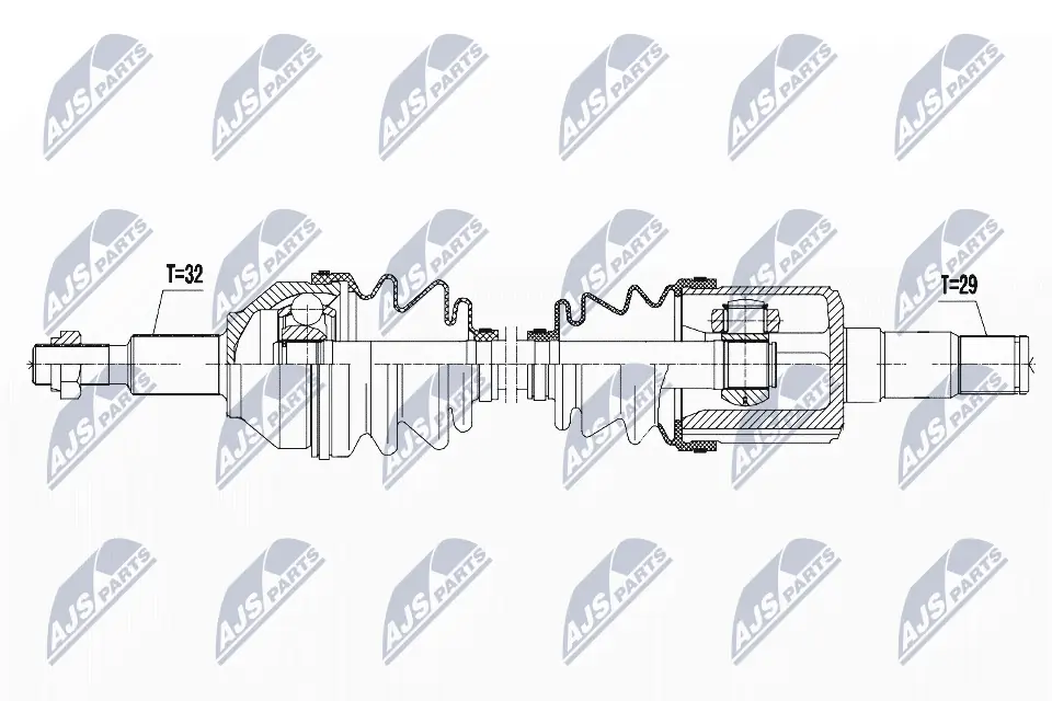 Drive Shaft NPW-CH-034
