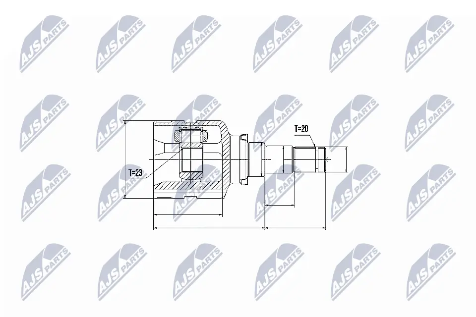 Joint Kit, drive shaft NPW-TY-070