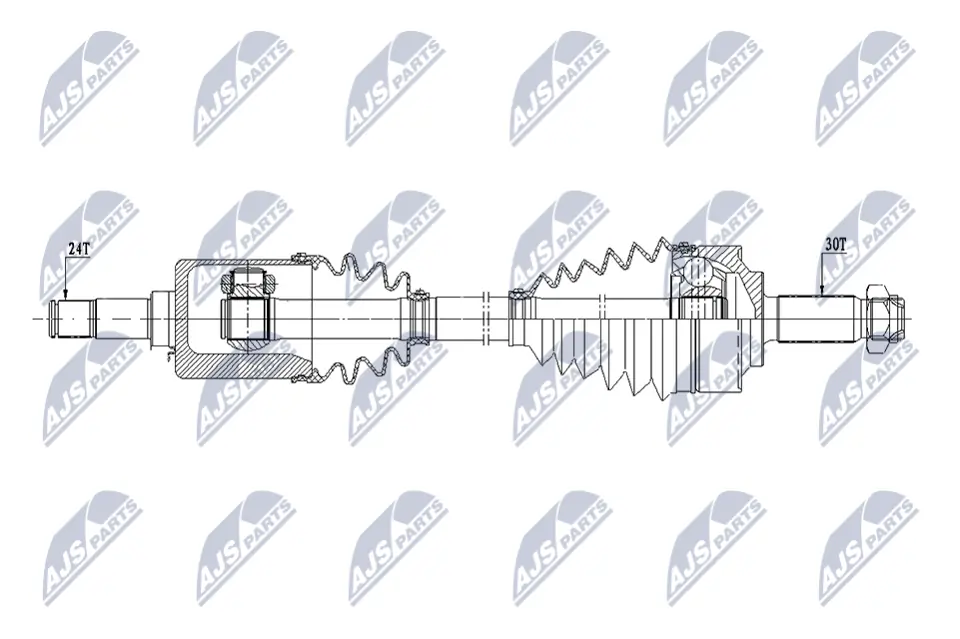 Drive Shaft NPW-ME-187