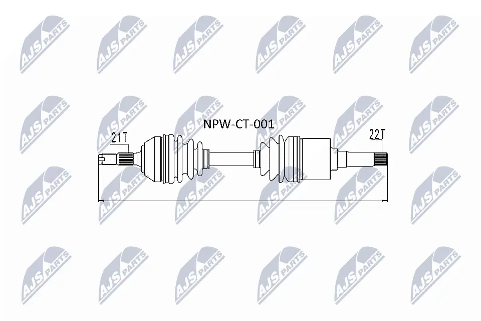 Drive Shaft NPW-CT-001