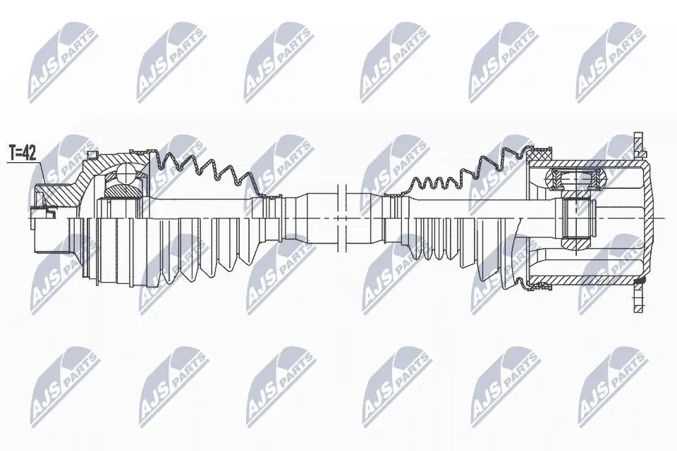 Drive Shaft NPW-AU-037