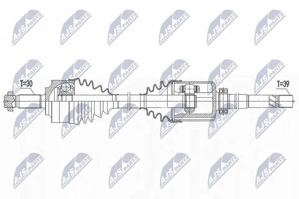 Drive Shaft NPW-ME-152