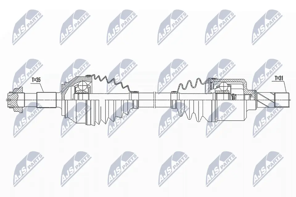 Drive Shaft NPW-FT-065