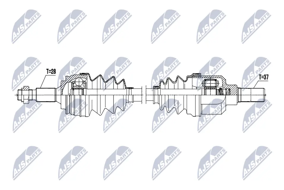 Drive Shaft NPW-CT-145