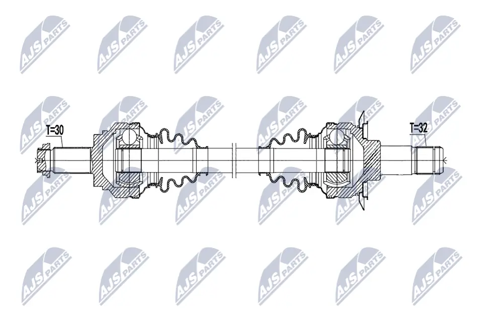 Drive Shaft NPW-BM-231