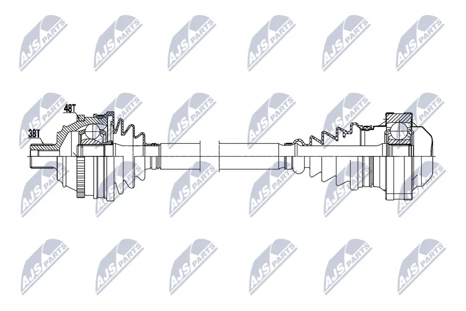Drive Shaft NPW-VW-217