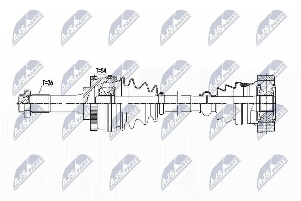 Drive Shaft NPW-ME-100