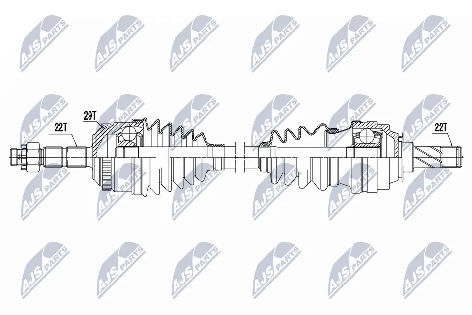 Drive Shaft NPW-PL-158