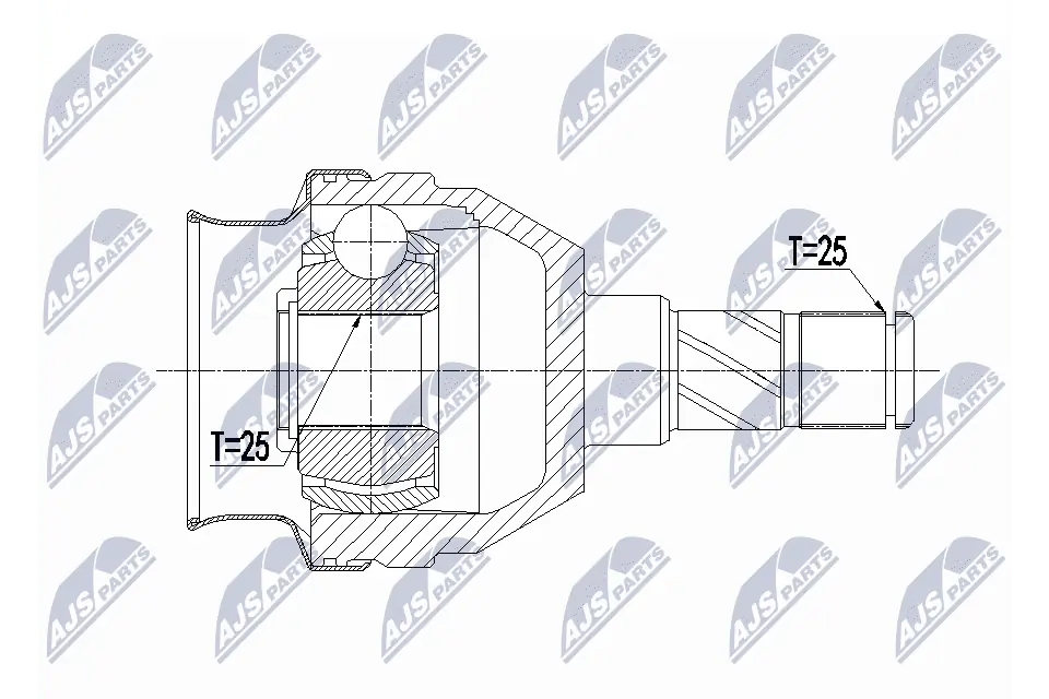 Joint Kit, drive shaft NPW-PL-066
