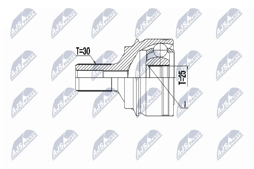Joint Kit, drive shaft NPZ-ME-026