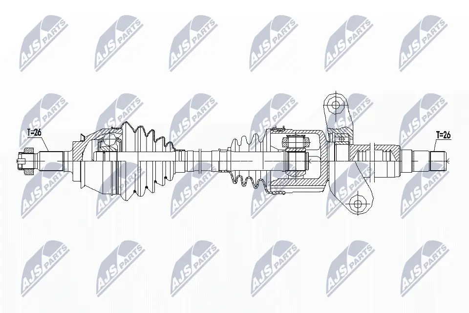 Drive Shaft NPW-BM-137