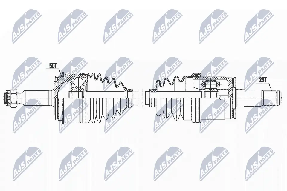Drive Shaft NPW-MS-079