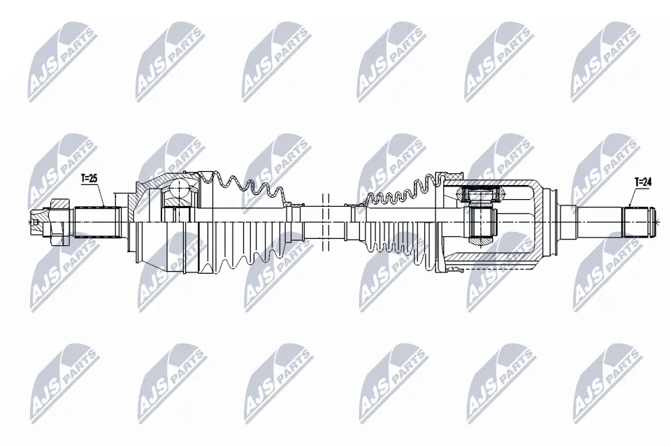Drive Shaft NPW-FT-097