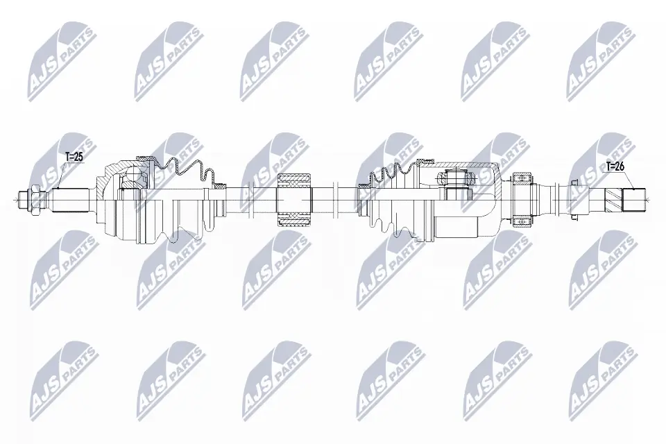 Drive Shaft NPW-RE-144