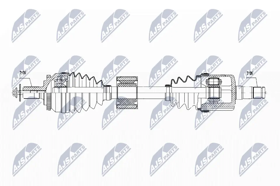 Drive Shaft NPW-VV-037