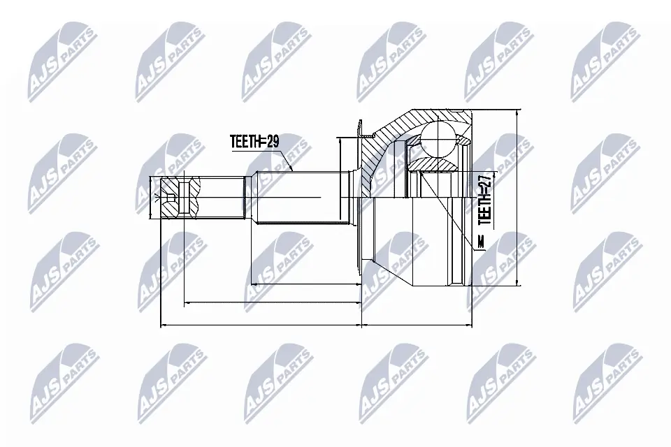 Joint Kit, drive shaft NPZ-NS-081