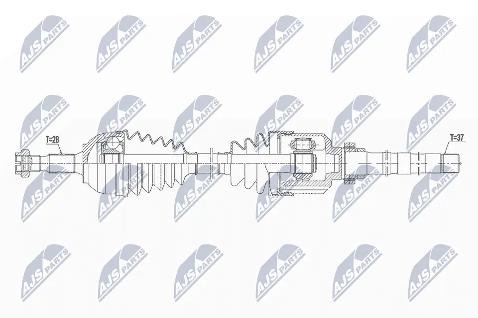 Drive Shaft NPW-PE-053