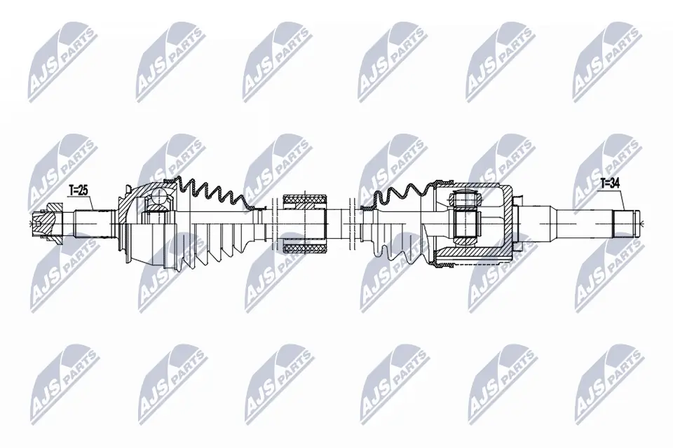 Drive Shaft NPW-PL-151