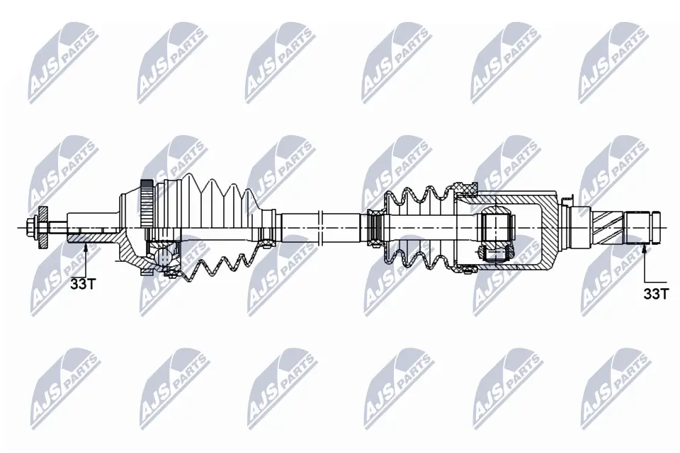Drive Shaft NPW-ME-120