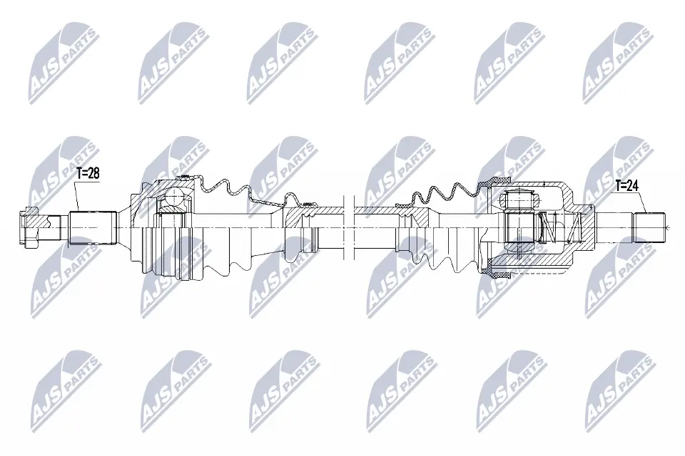 Drive Shaft NPW-PE-077