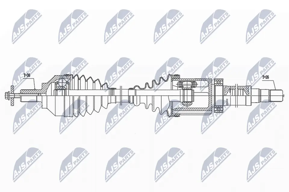 Drive Shaft NPW-VV-138