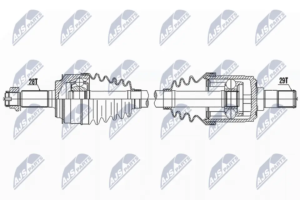 Drive Shaft NPW-HD-081